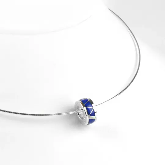 Lapis & Opal Inlay