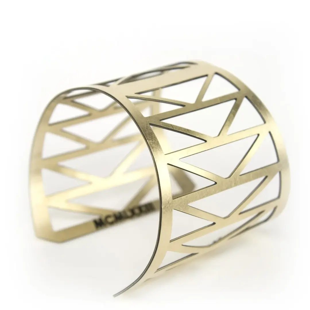 Recast Fremont Bridge cuff bracelet