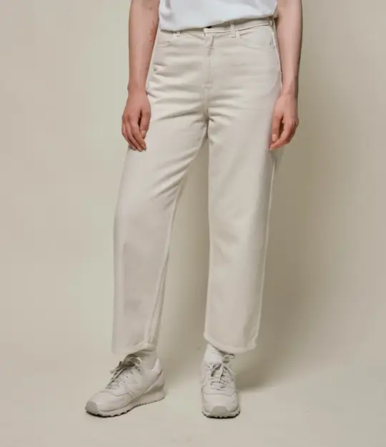 1930s Cotton Twill Ankle Length 5-Pocket-Pants