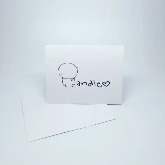 ANDIE bear notecards (pack of 3)