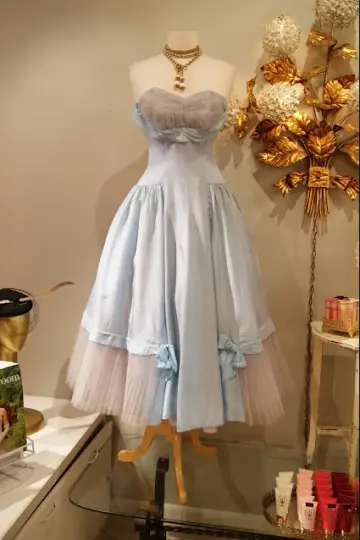 Charming Sweetheart Women's Homecoming Dress Patchwork Corset Mini Birthday Dress RS2359