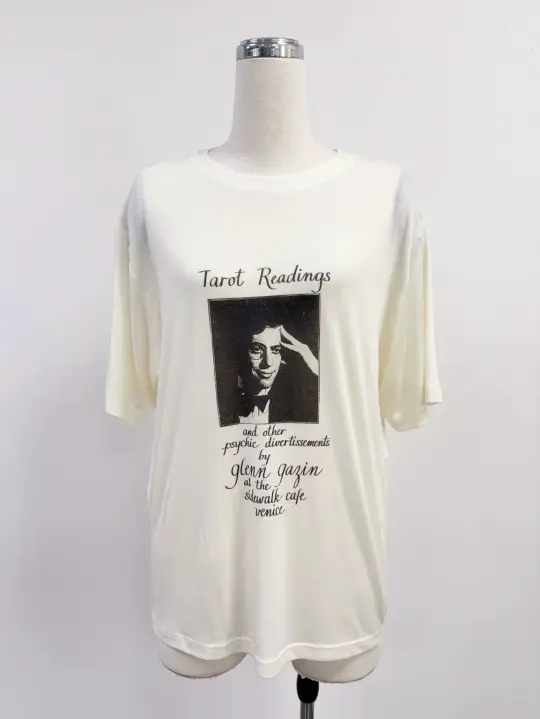 SAMPLE #245 -  Unisex S Tarot Reading Tee - White
