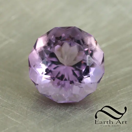 15ct Natural Amethyst Special Round Cut