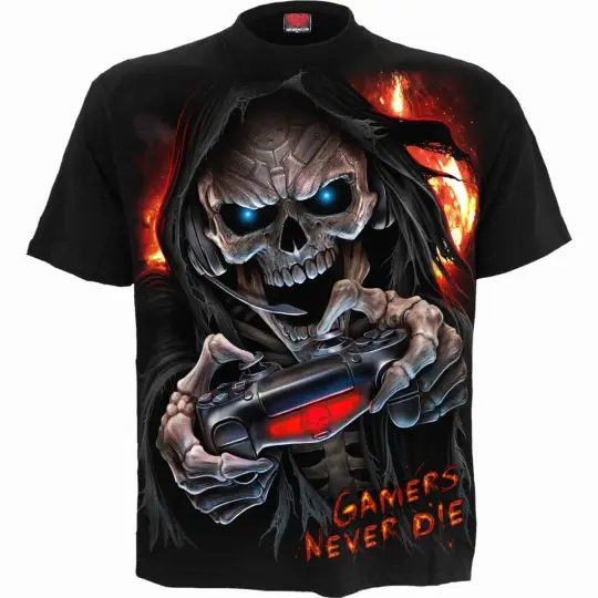 RESPAWN T-Shirt Black - Top Quality 100% Cotton