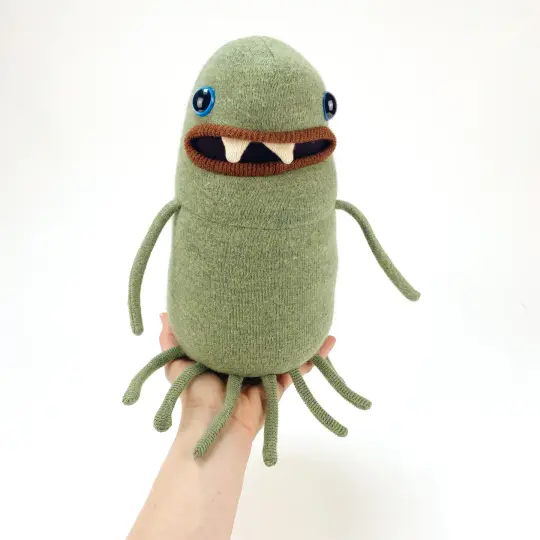 Snert the handmade my friend monster™ plushie