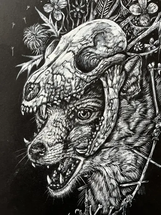 "Ceremonial" original illustration