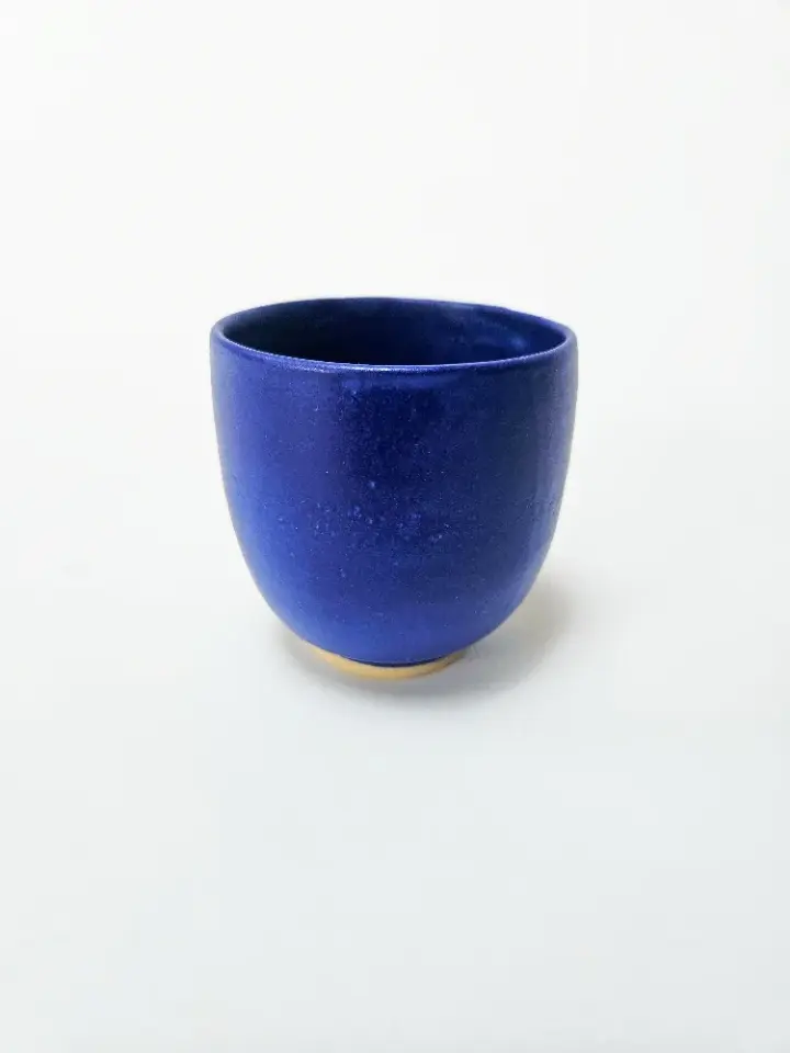 Blue beaker
