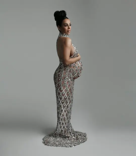 Portia diamond Gown