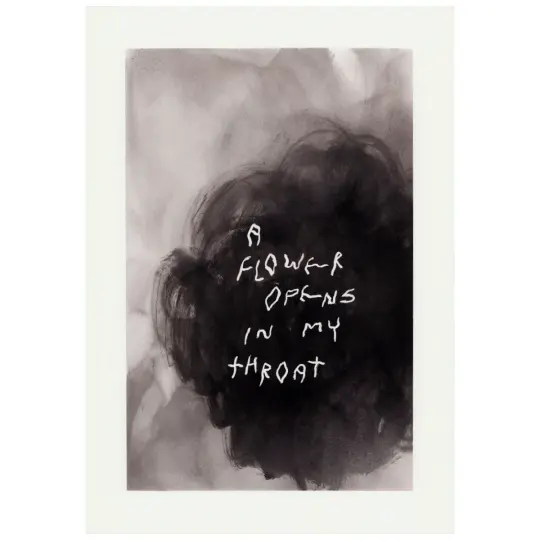 A Flower Opens In My Throat