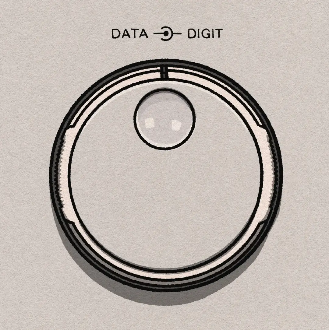 #100knobs 049/100 2000 Data/Digit Wheel POSTER