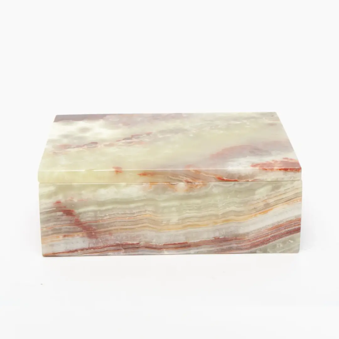 Banded Onyx Jewelry Box