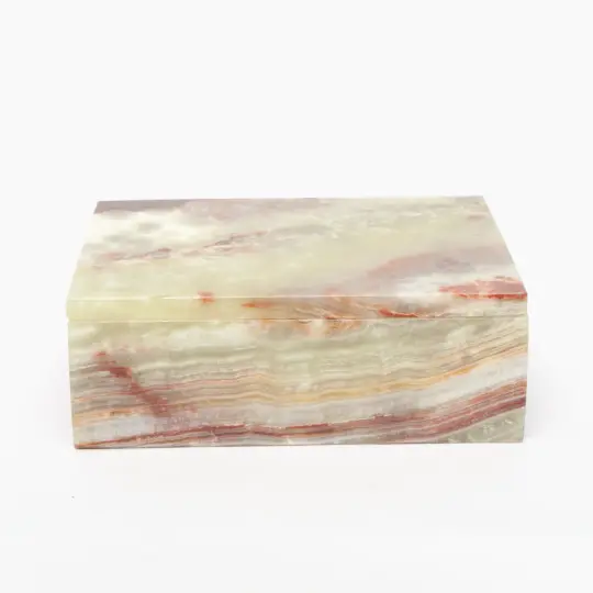 Banded Onyx Jewelry Box