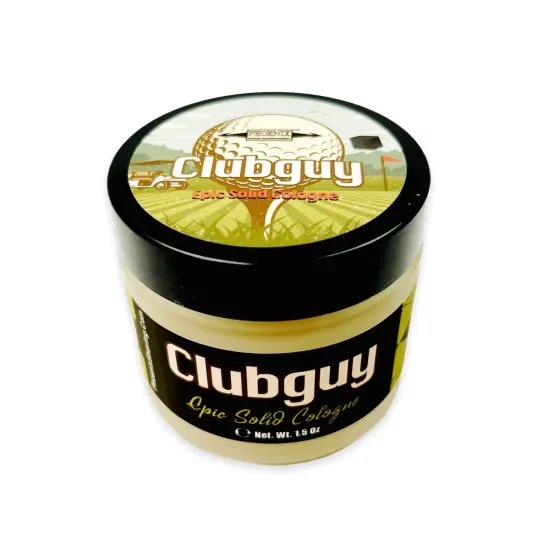 Clubguy Solid Cologne | Contains Prickly Pear Oil | Classic Barbershop Scent!