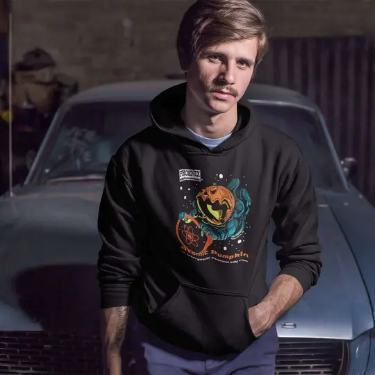 Atomic Pumpkin Hooded Sweatshirt