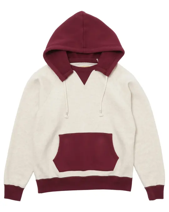Azuma Knit Afterhood - Burgundy/Oatmeal