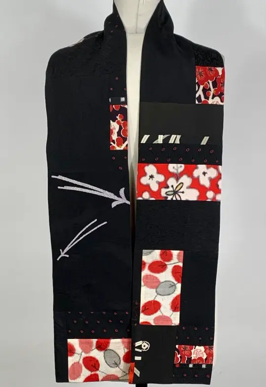 Red and Black Flight Scarf