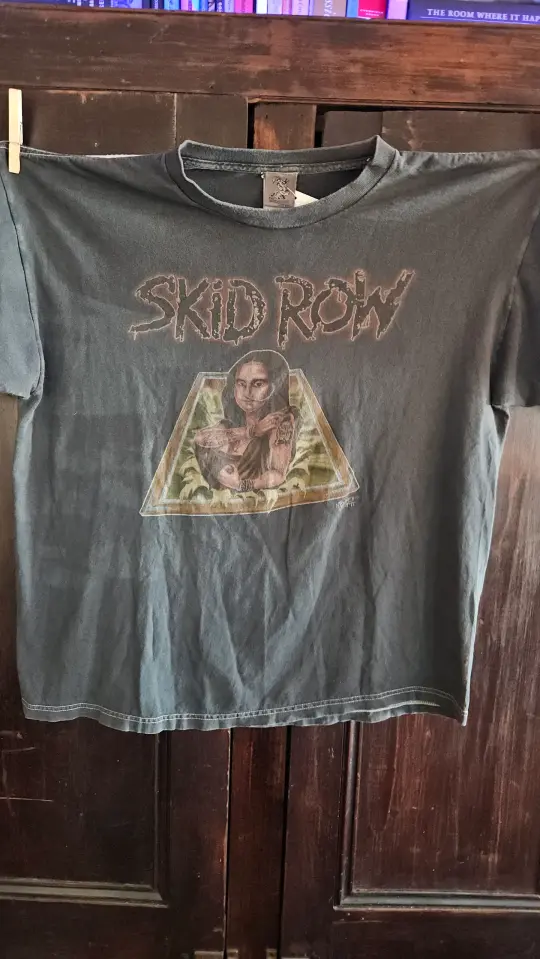 Vintage Skid Row, merchandise co t-shirt XL