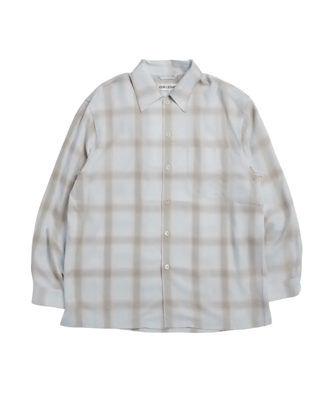 Our Legacy Every Shirt Laramie Check Tencel Outrider