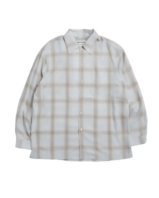 Our Legacy Every Shirt Laramie Check Tencel Outrider