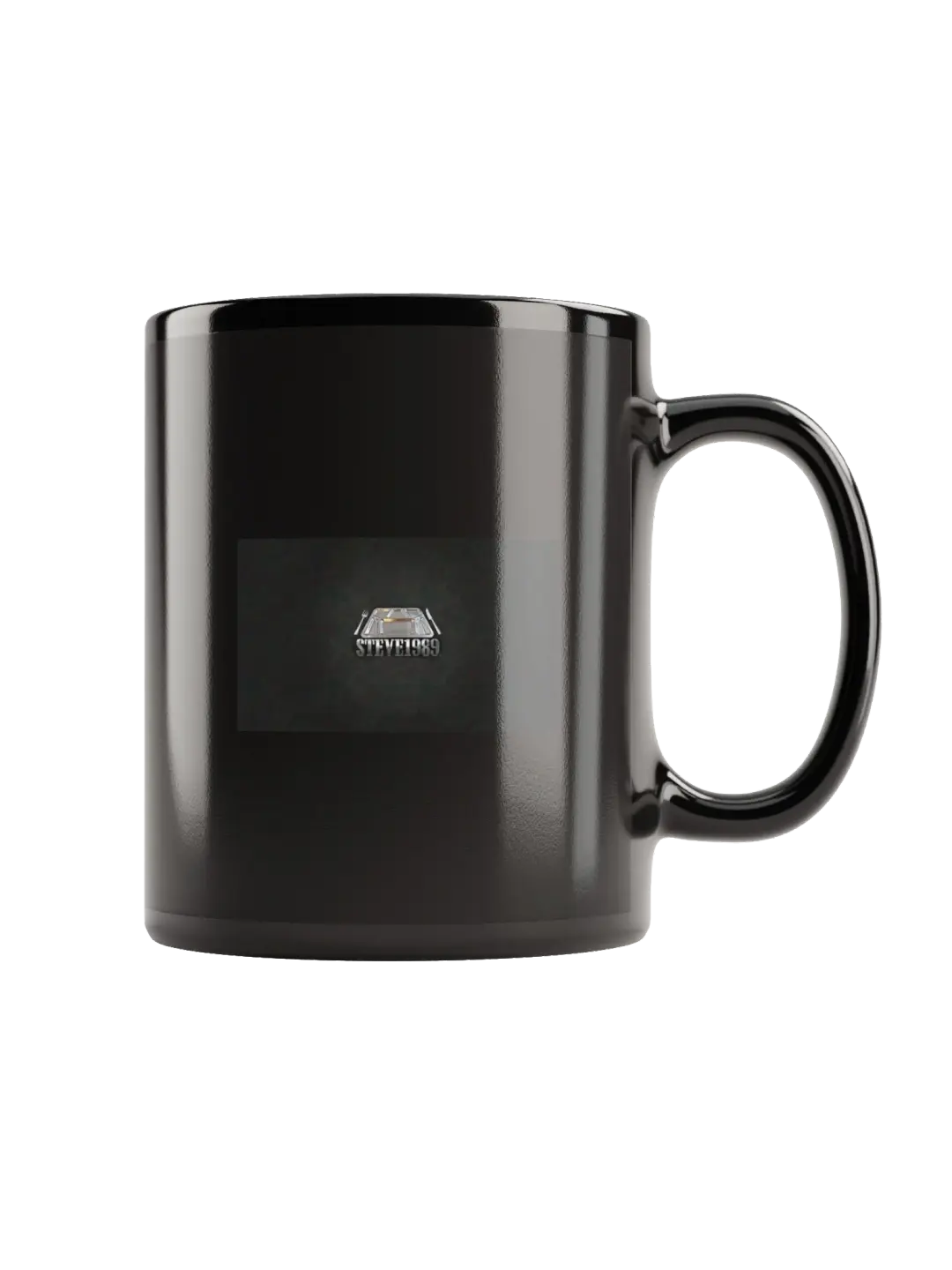 black mug