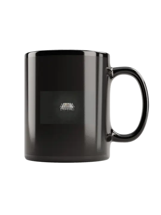 black mug