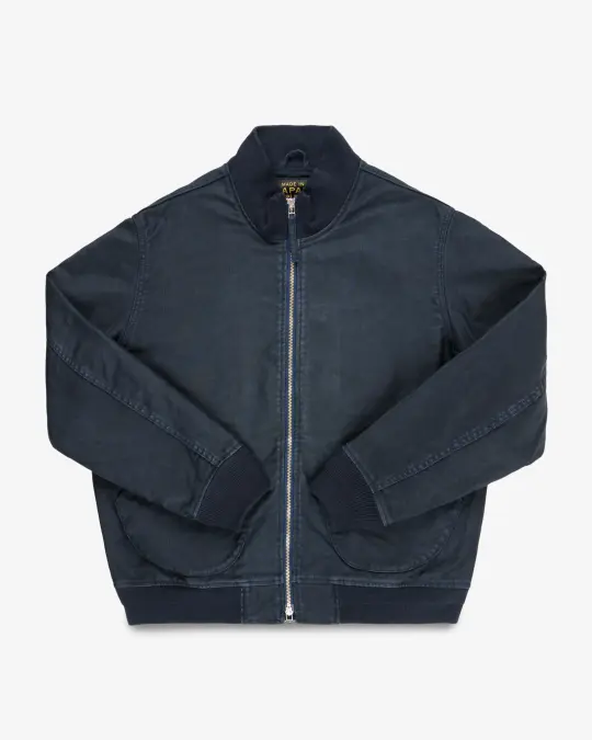 12oz Whipcord Tanker Jacket - Navy