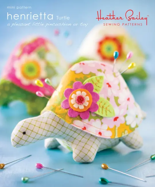 Henrietta Turtle Pincushion or Toy Pattern
