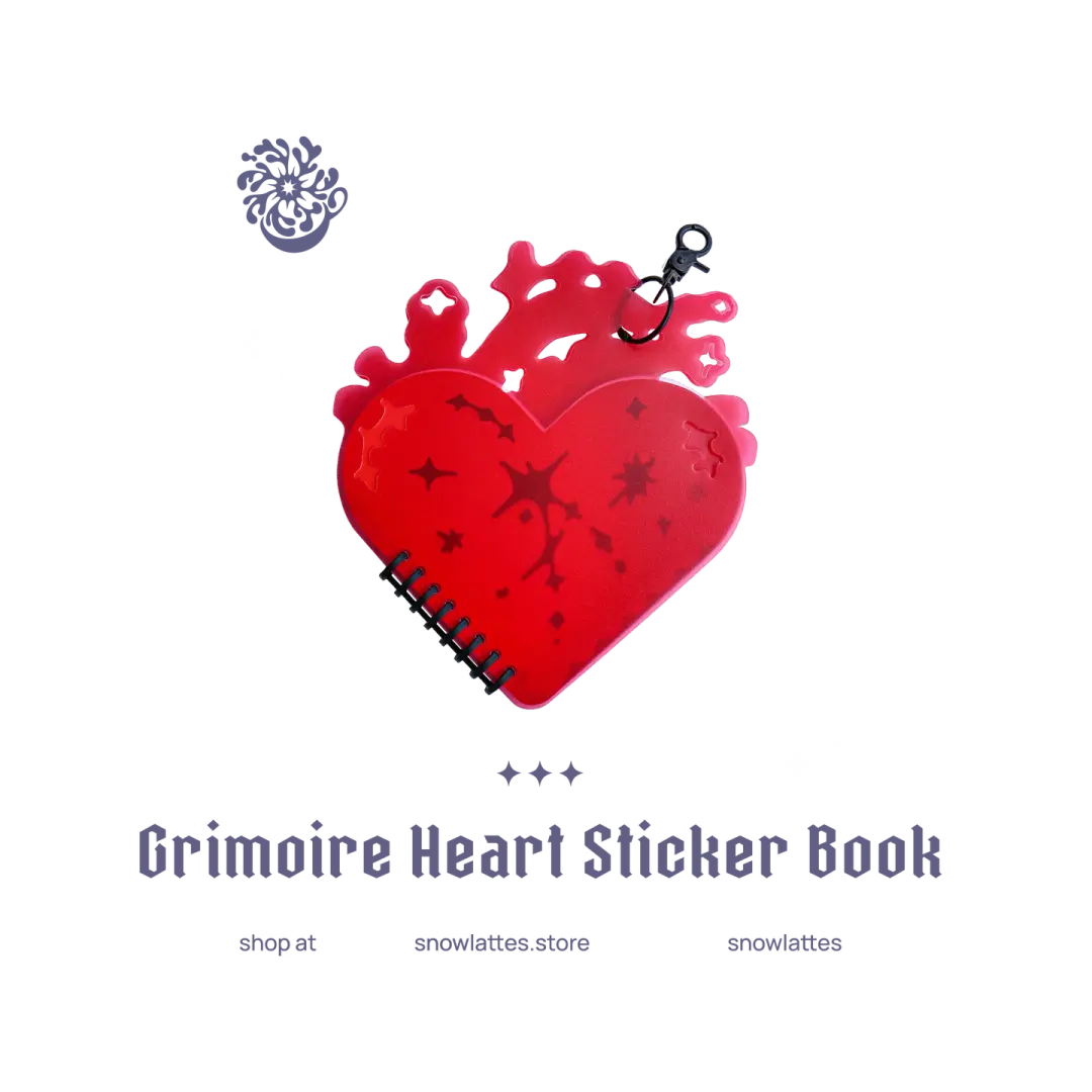 Grimoire Heart Sticker Book