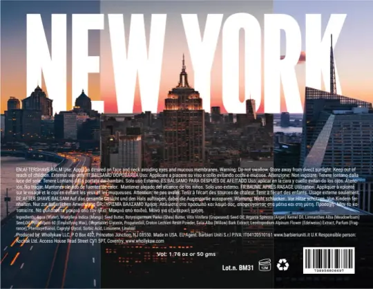 New York After Shave Balm