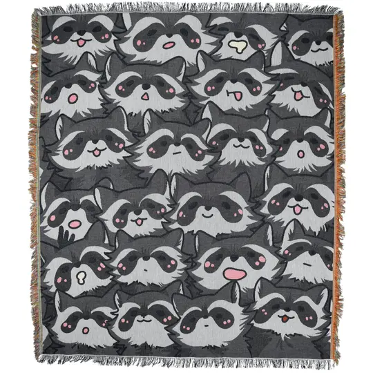 Nice Racc-oon Blanket