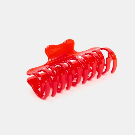 Jojo Claw in Large Candy Red