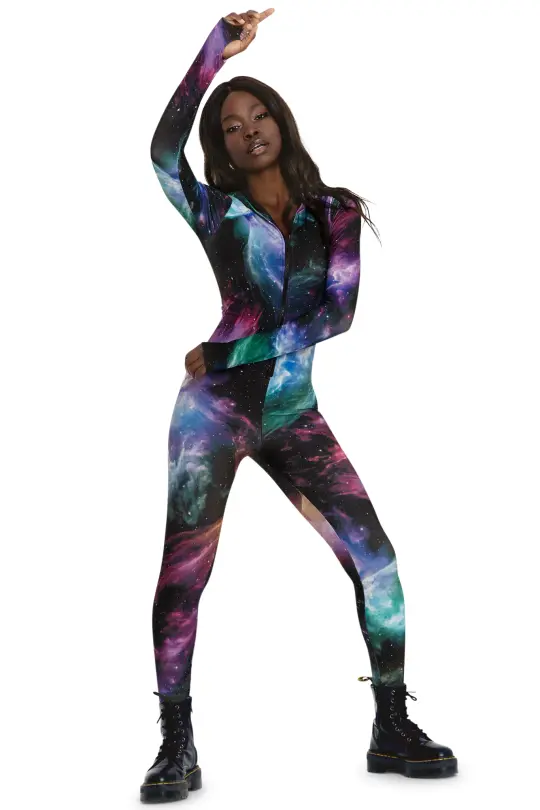Galaxy Butterfly Snuggle Suit
