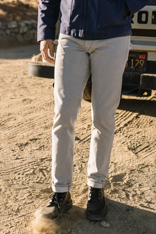 The Pen Slim - Marble 14oz Selvedge