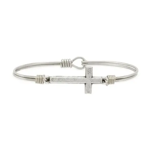 CROSS BANGLE BRACELET