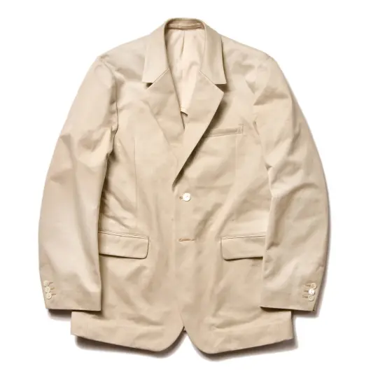 1950s COTTON CHINO SPORTS COAT / BEIGE