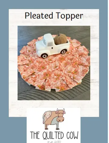 Pleated Topper
