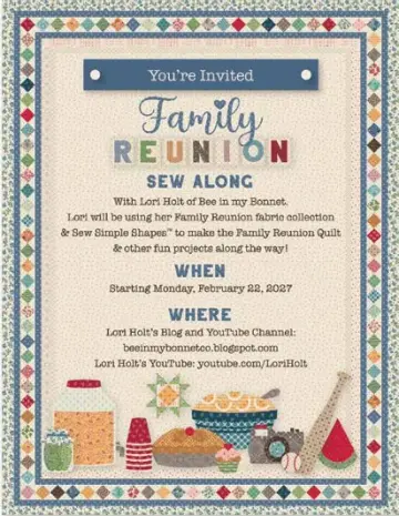 Family Reunion by Lori Holt Preorder