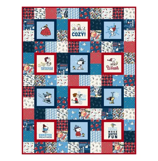 Cozy Up! Peanuts Quilt