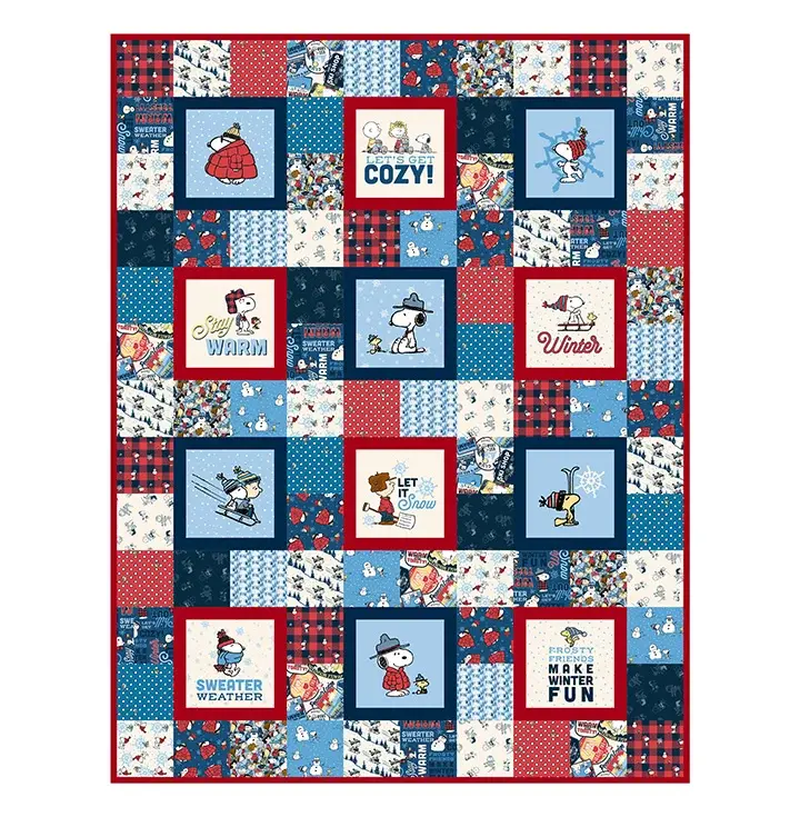 Cozy Up! Peanuts Quilt