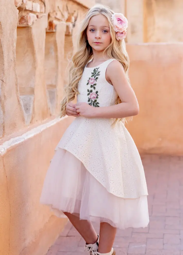 Amberlyn Dress in Cream