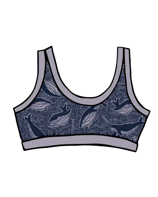 Bralette Whale, Whale, Whale