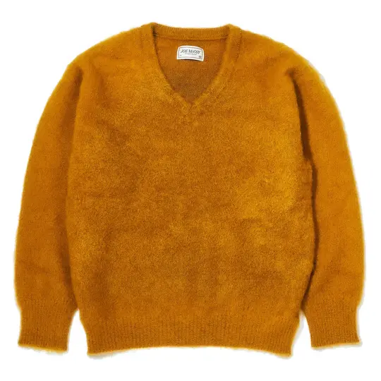 JM MOHAIR V-NECK SWEATER