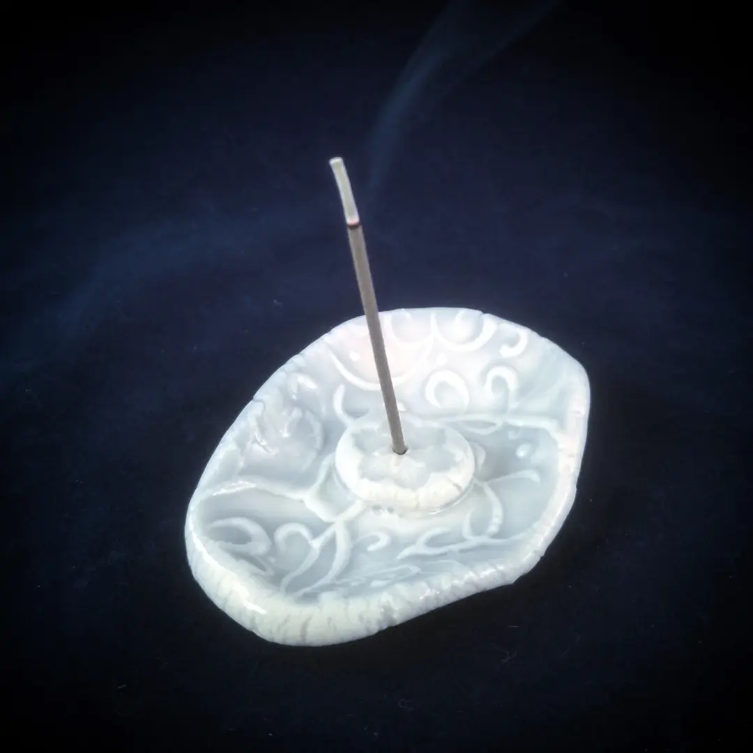 Ice Blue Incense Holder