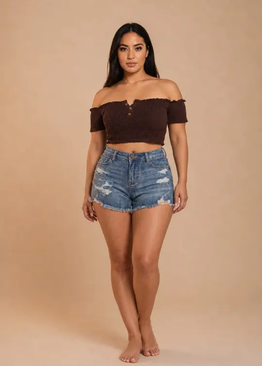 Serena Bikini in Brown