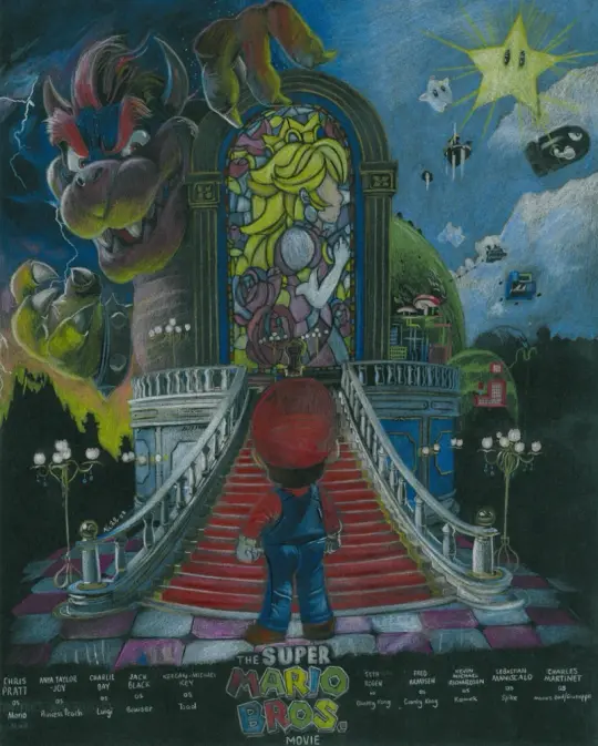 “Your princess is in another castle.” THE SUPER MARIO BROS. MOVIE Art Print