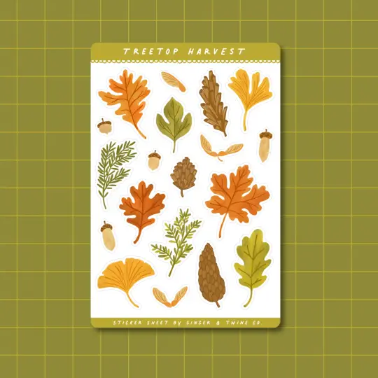 Treetop Harvest Sticker Sheet