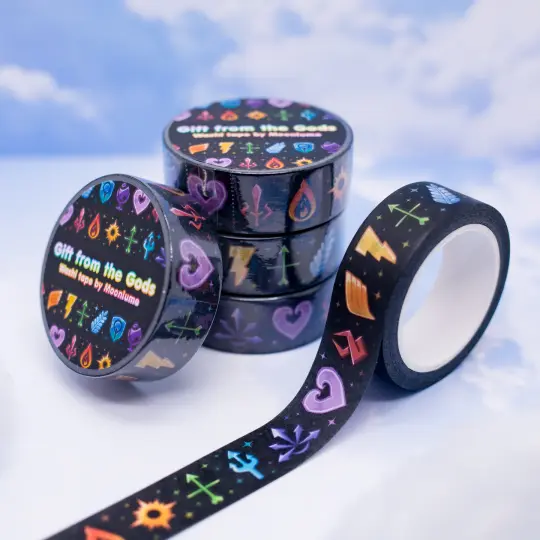 Gift from the Gods - Hades 2 inspired boon rainbow washi tape