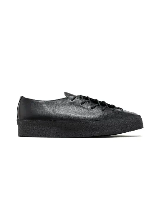 James Coward Sanders Banana Shoe Black Grain Leather