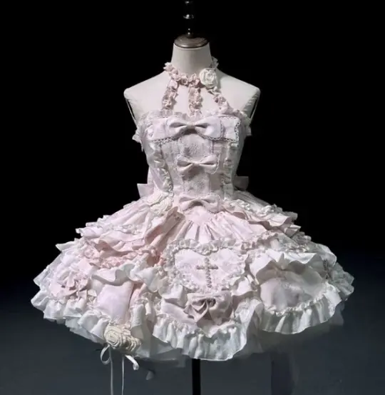 Gorgeous Pink Homecoming Dress ,A-Line Strapless Frilled Bow Corset Cute Princess Dress RS857