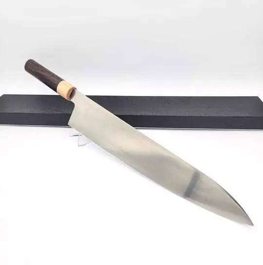 Tsunehisa VG-1 Migaki Gyuto 300mm Rosewood Wa Handle